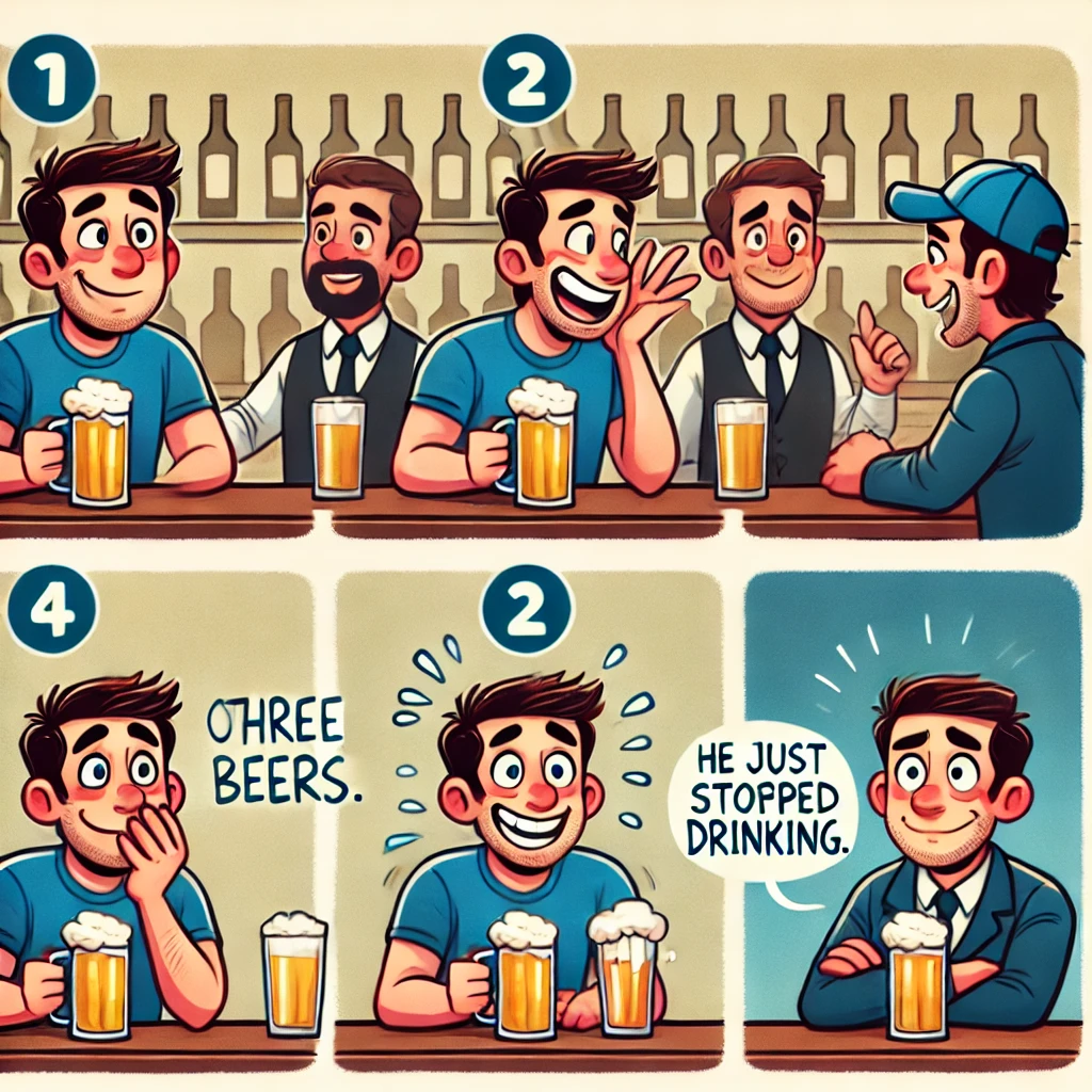 Drie biertjes en een verrassing