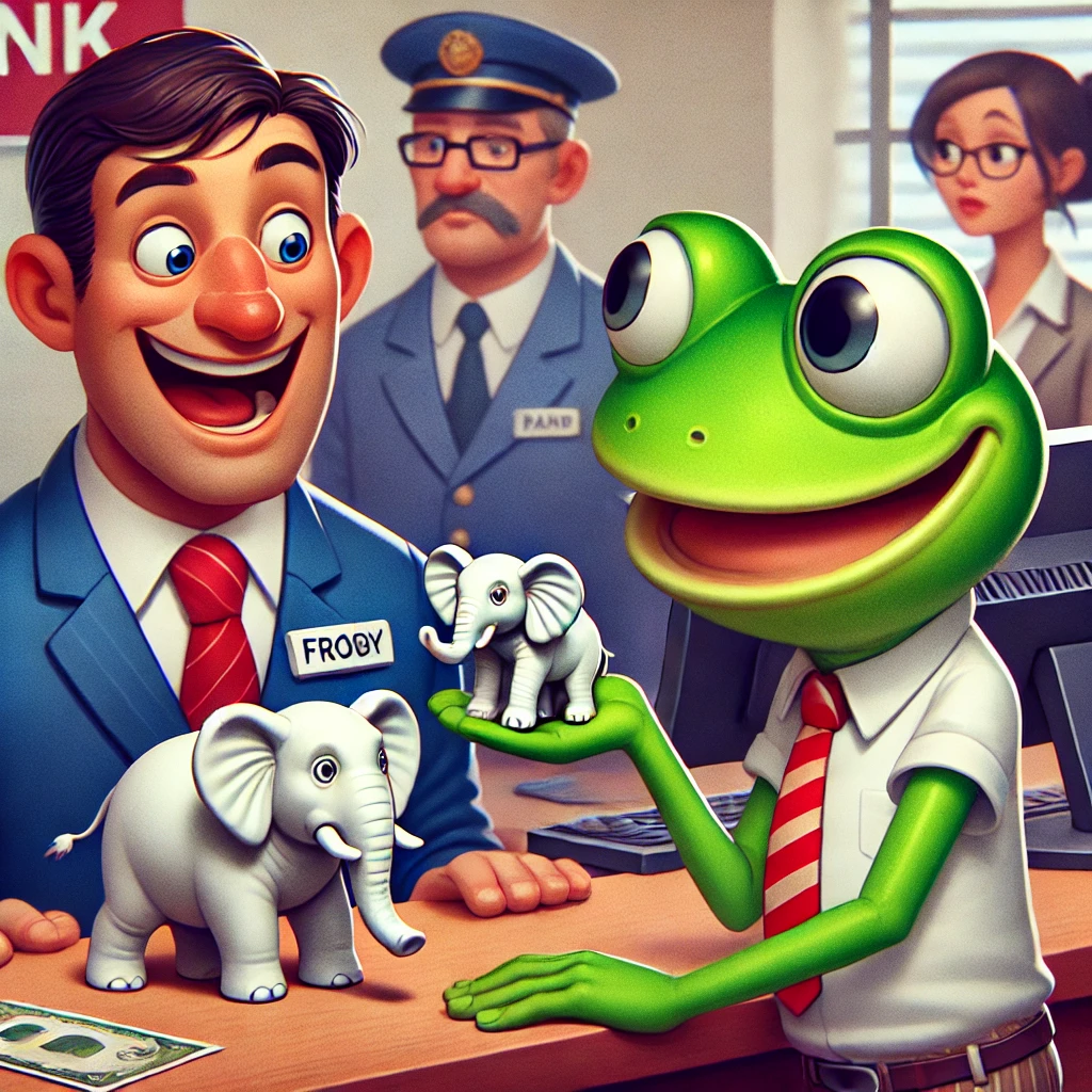 Freddy de Kikker en de lening