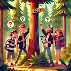 De verdwalen vrienden