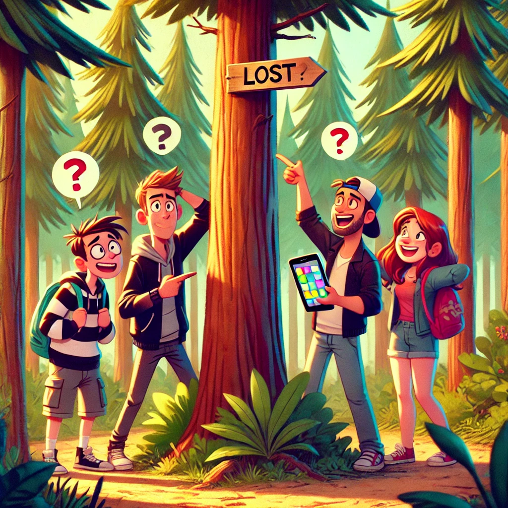 De verdwalen vrienden